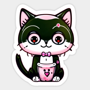 A CUTE KAWAI Kitty Sticker